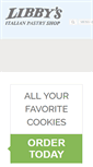 Mobile Screenshot of libbyscookies.com