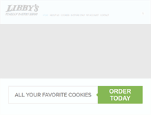 Tablet Screenshot of libbyscookies.com